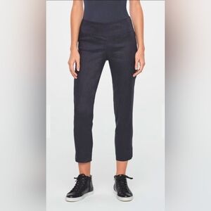 NWOT SARAH PACINI Soumia Linen Blend Pants Sz 2